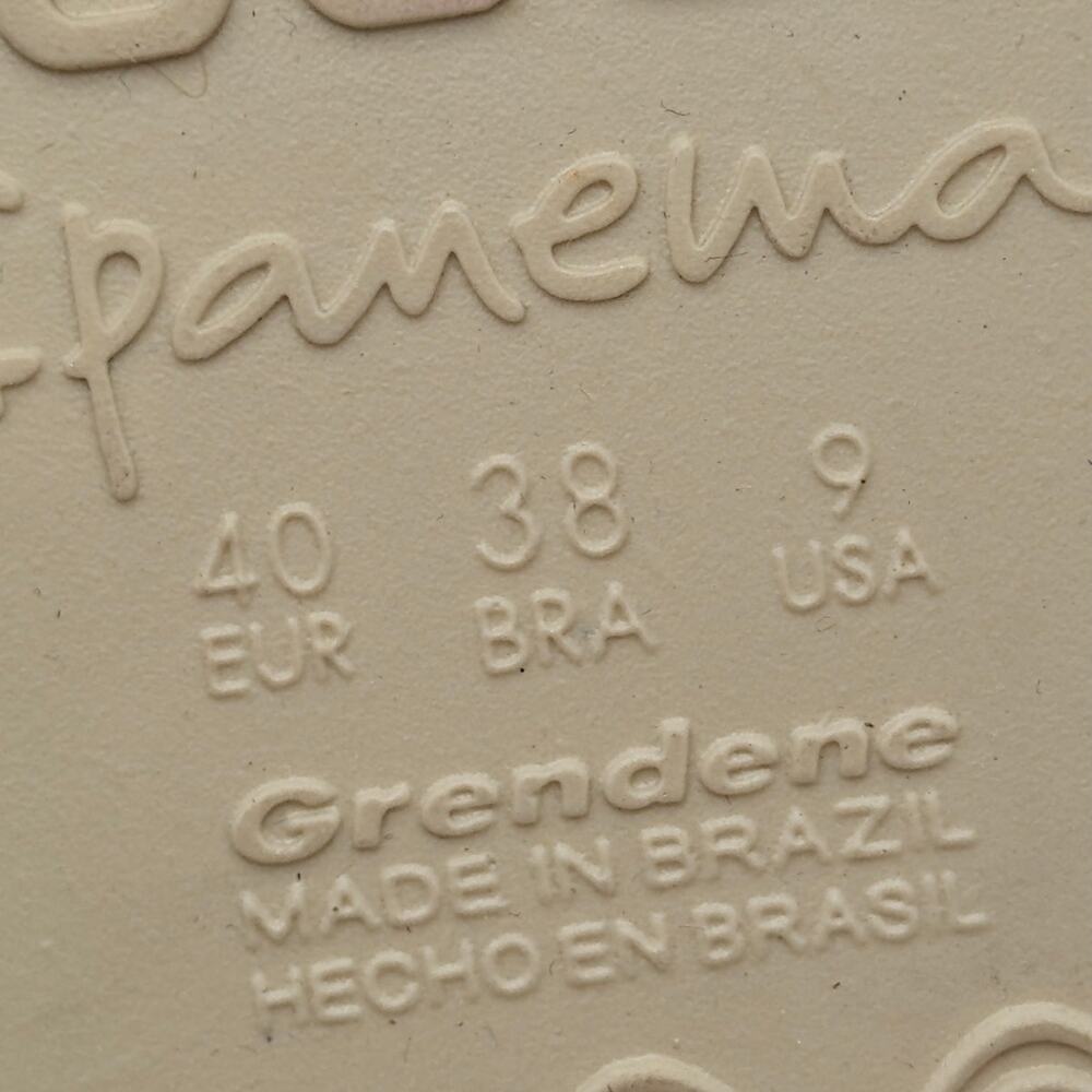 Ipanema Street II Crisscross Strap Slide Sandal Women's Beige Size US9 EU40 - Picture 6 of 13